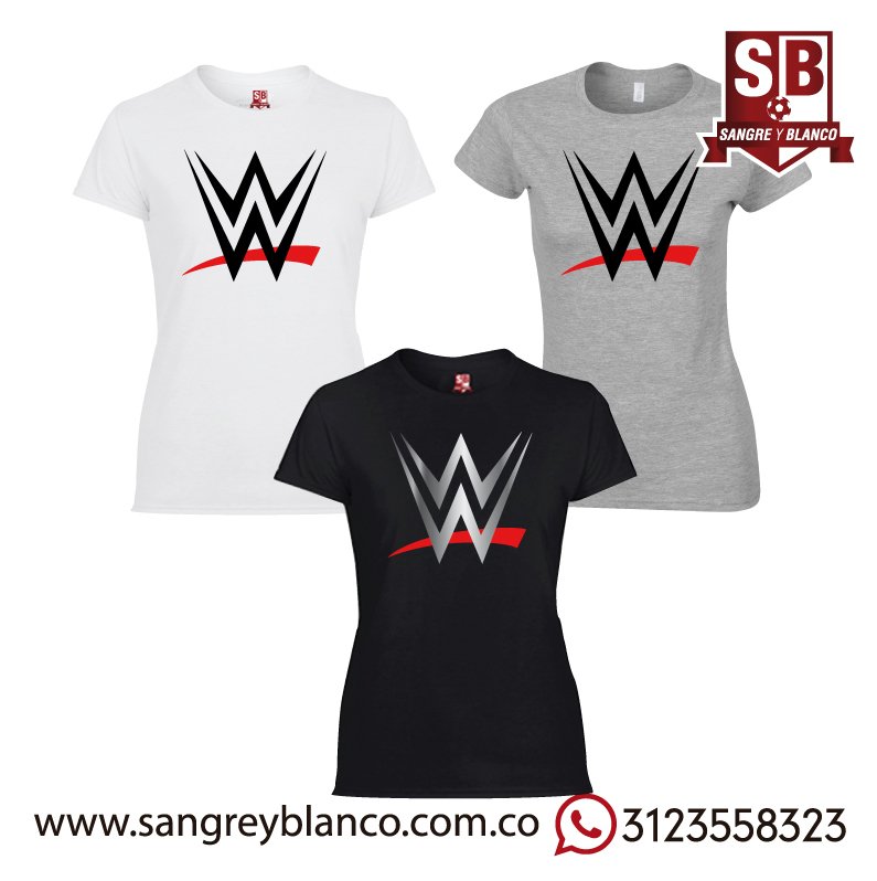 camisetas de WWE mujer